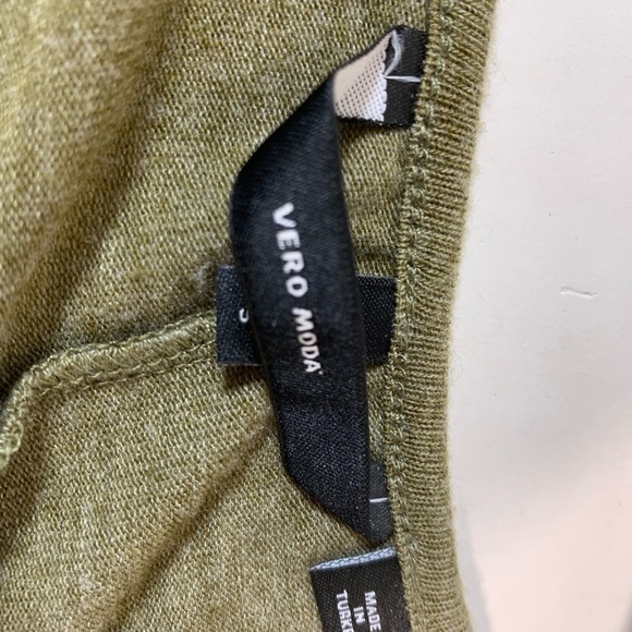 Vero Moda Green Long Shirt/Dress - Picture 5 of 5